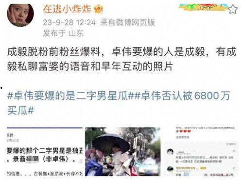 卓伟最新的爆料成毅,成毅新恋情曝光，神秘女友身份引热议  第2张